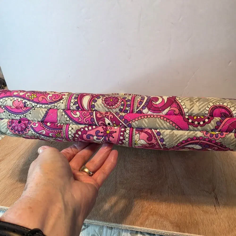 Vera Bradley quilted hard-shell laptop case 